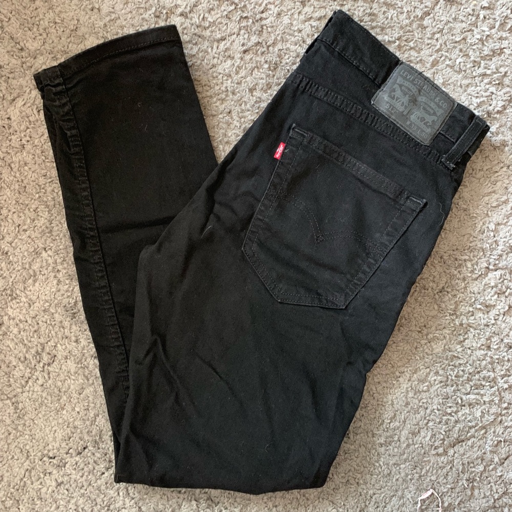 512™ Slim Taper Fit Selvedge Men's Jeans 33x30